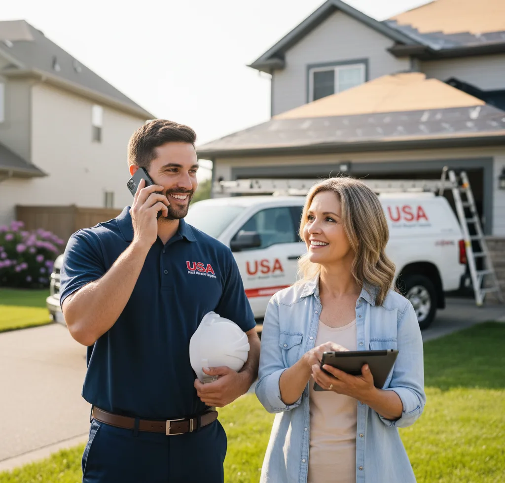 USA Roof Repair Experts customer support in Palenville